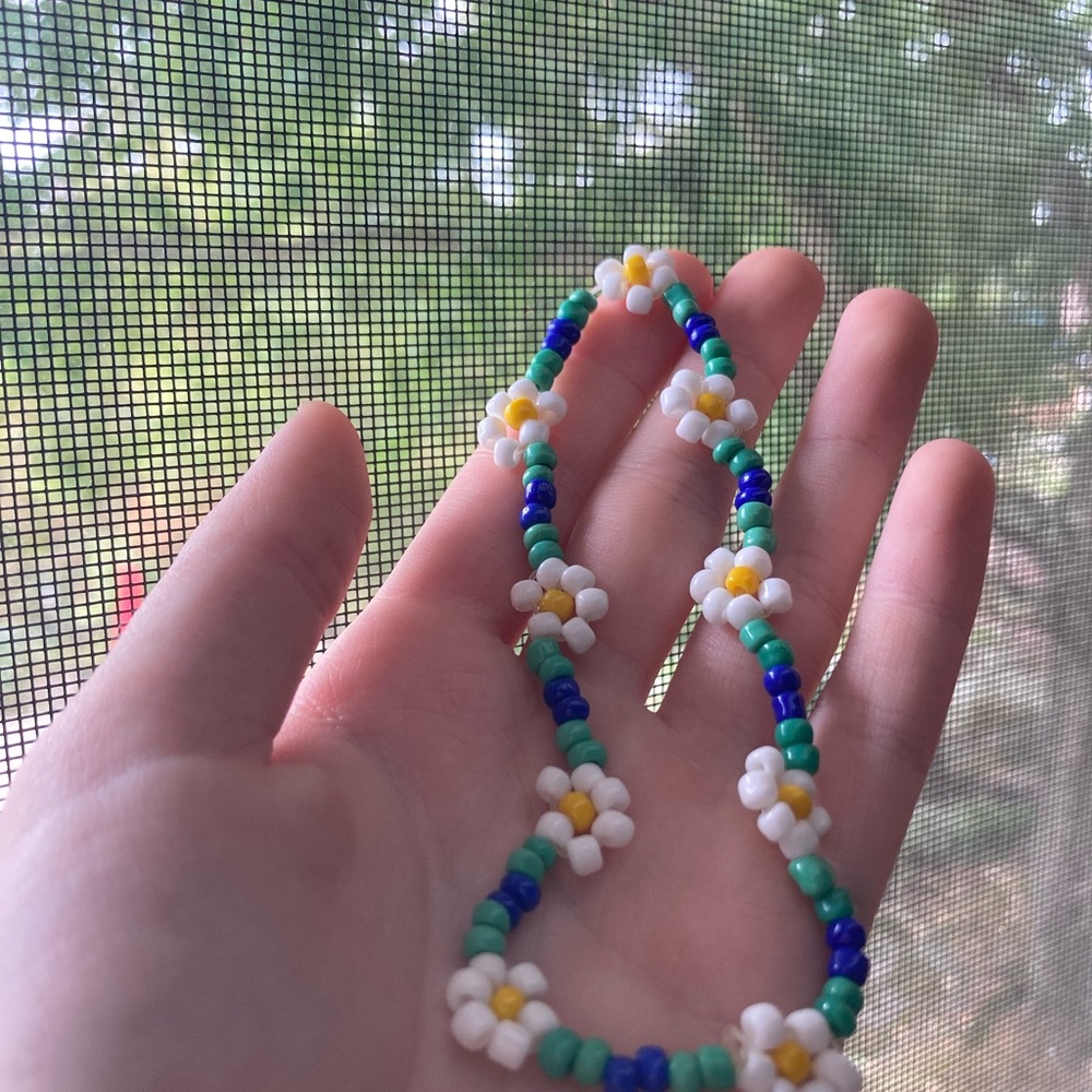 Handmade Flower anklet